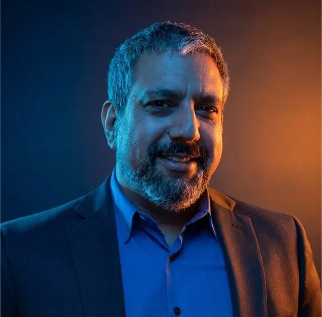 Portrait of Manu Chatterjee